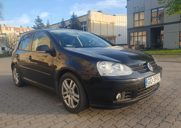 Volkswagen Golf cena 19500 przebieg: 95600, rok produkcji 2008 z Gdańsk małe 79